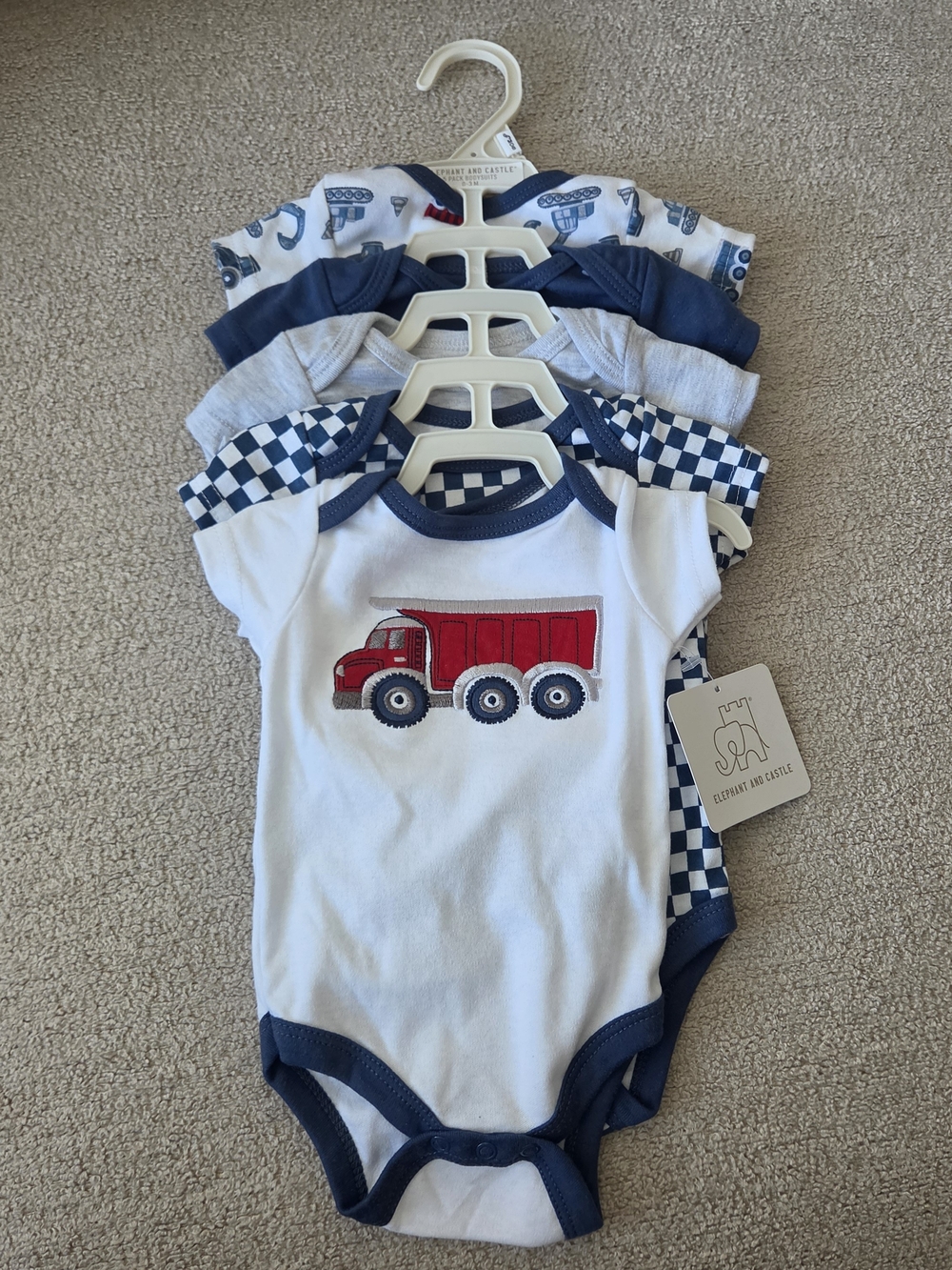 Elephant & Castle Baby Bodysuit Multipack